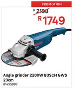 Bosch 2200W 23cm Angle Grinder GWS