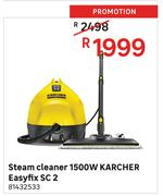 Karcher 1500W Easyfix SC 2 Steam Cleaner