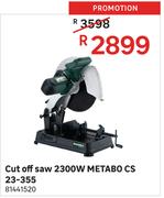 Metabo Cut Off Saw 2300W CS23-355