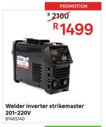 Strikemaster Welder Inverter 201-220V