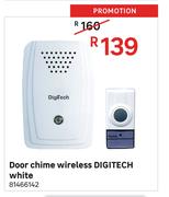 Digitech White Door Chime Wireless