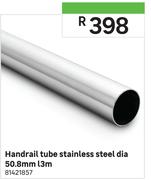Handrail Tube Stainless Steel Dia 50.8mm L3m