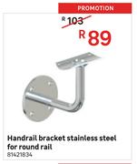 Handrail Bracket Stainless Steel For Round Rail