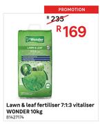 Wonder Lawn & Leaf Fertiliser 7:1:3 Vitaliser-10kg