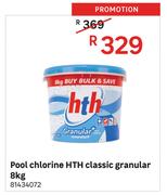 HTH Pool Chlorine Classic Granular-8kg