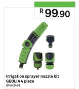 Geolia 4 Piece Irrigation Sprayer Nozzle Kit 