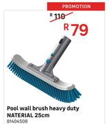 Naterial Pool Wall Brush Heavy Duty 25cm