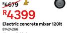 Electric Concrete Mixer 120L 81424266
