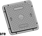 Manhole Cover Square 450mm x 450mm EN124 B125 81458160