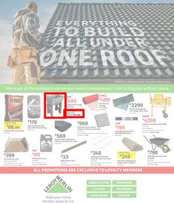 Leroy Merlin : Everything To Build All Under One Roof (03 February - 28 February 2023), page 1