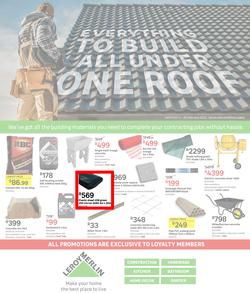 Leroy Merlin : Everything To Build All Under One Roof (03 February - 28 February 2023), page 1
