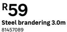 Steel Brandering 3.0m 81457089