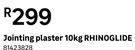 Rhinoglide Jointing Plaster 10Kg 81423828