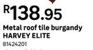 Harvey Elite Metal Roof Tile Burgandy 81424201