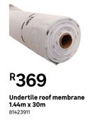 Undertile Roof Membrane 1.44m x 30m 81423911