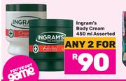 Ingram's Body Cream Assorted-For Any 2 x 450ml