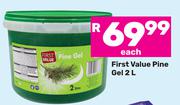 First Value Pine Gel-2L Each