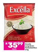 Excella Long Grain Parboiled Rice-2Kg Each