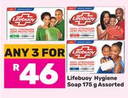 Lifebuoy Hygiene Soap Assorted-For Any 3 x 175g