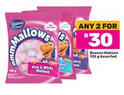 Beacon Mallows Assorted-For Any 2 x 135g
