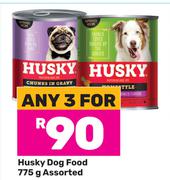 Husky Dog Dood Assorted-For Any 3 x 775g
