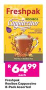 Freshpak Rooibos Cappuccino Assorted-8 Pack Each