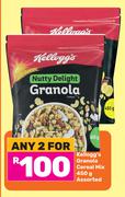 Kellogg's Granola Cereal Mix Assorted-For Any 2 x 450g