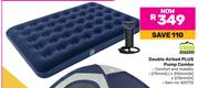 Camp Master Double Airbed Plus Pump Combo 831770
