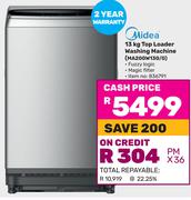 Midea 13Kg Top Loader Washing Machine MA200W130/G