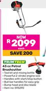 Trimtech 43cc Petrol Brushcutter 595290