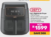 Defy 7.6Ltr Digital Air Fryer 850001366