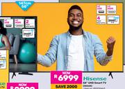 Hisense 58" (147cm) UHD Smart TV 58A6N