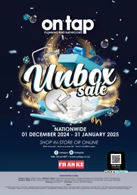 On Tap : Unbox Sale (01 December - 31 January 2025)