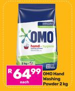 Omo Hand Washing Powder-2Kg Each