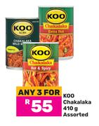 Koo Chakalaka Assorted-3 x 410g