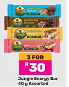 Jungle Energy Bar Assorted-For 3 x 40g