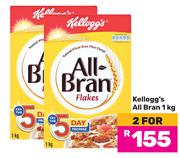 Kellogg's All Bran-For 2 x 1Kg