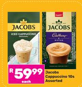 Jacobs Cappuccino Assorted-10s Each