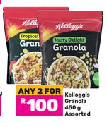 Kellogg's Granola Assorted-For 2 x 450g