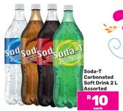 Soda-T Carbonated Soft Drink Assorted-2L Each