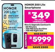Honor 200 Lite Smartphone-On 1.4GB Red Core