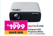 Ultra Link Compact LED Projector White