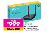 TP-Link 4G LTE 300 Mbps Wireless Router