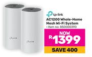 TP-Link AC1200 Whole Home Mesh WiFi System