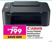 Canon Pixma TS3640 Multifunction Inkjet Printer