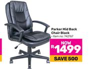 Parker Mid Black Chair (Black)