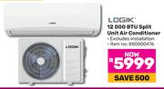 Logik 12000 BTU Split Unit Air Conditioner 850000476