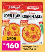 Kellogg's Corn Flakes-For 2 x 1.2Kg