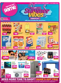 Game : Let Summer Vibes Come Play (23 September - 27 October 2025)