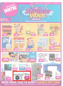 Game : Let Summer Vibes Come Play (23 September - 27 October 2025), page 1